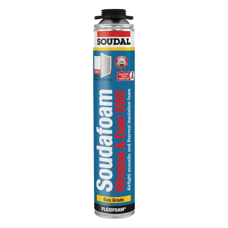 FOAMFIRE - Fire Rated Expanding Foam Hand Held Soudafoam B2 750ml