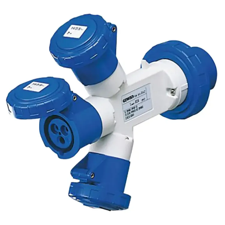 GW64062 - Gewiss Industrial Multi-Outlet Socket 230V IP67 GW64062