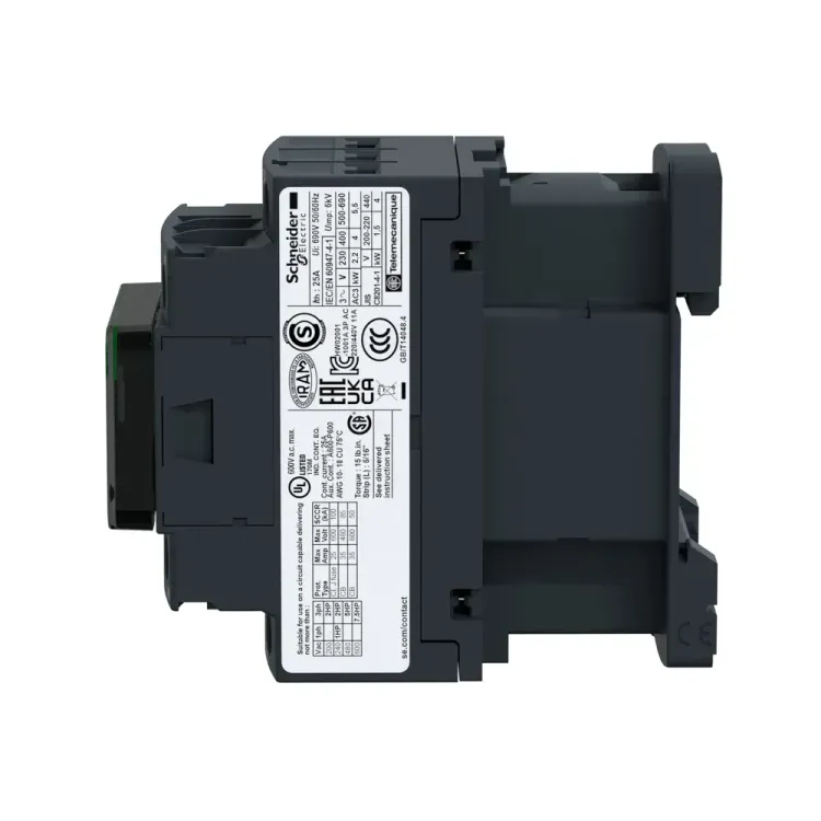 18A 3-pole Schneider contactor