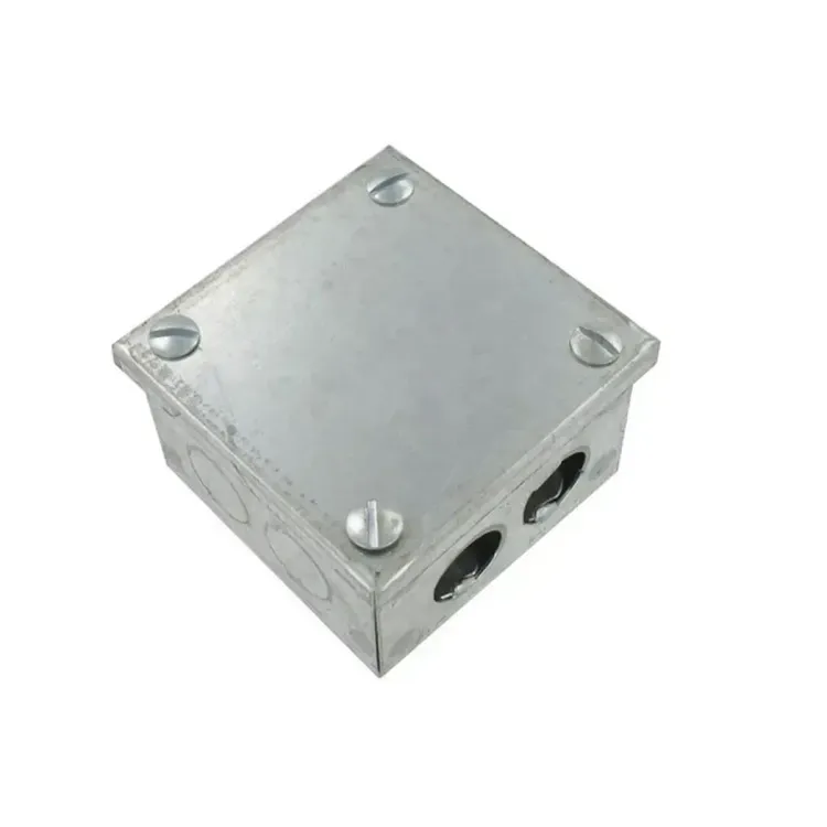 KO33 - 75mm x 75mm x 50mm Galvanised Knock Out Box AB303020
