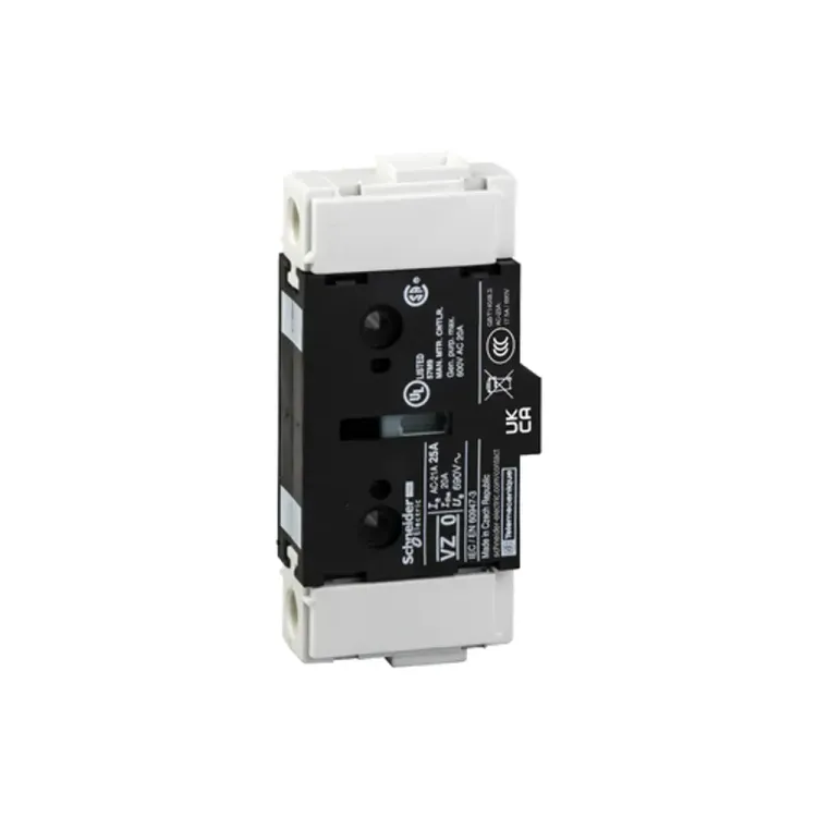 Telemecanique VZ0 Auxiliary Contact Block 25A for TeSys V0 Isolator