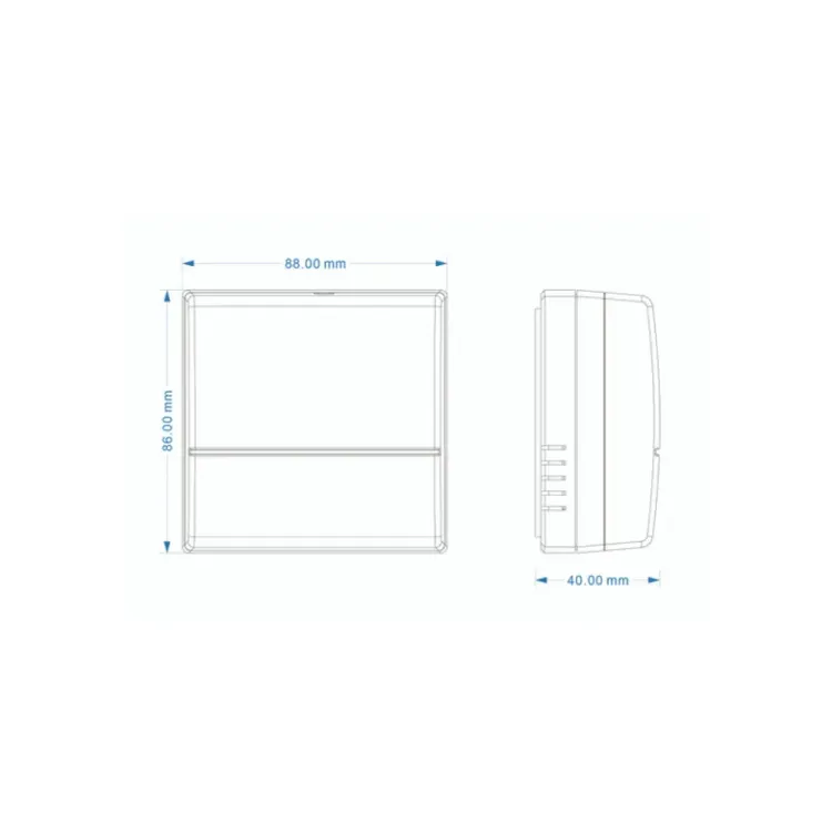 TRT032N tamper proof room thermostat 230V AC 50Hz surface mount
