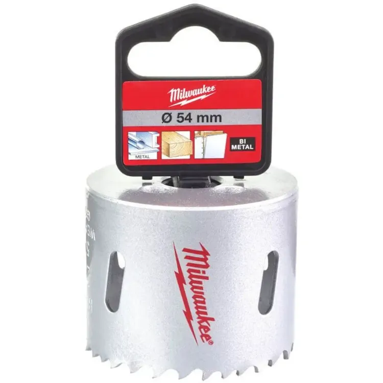 4932464690 - Milwaukee Bi-Metal Contractor Holesaw 54mm