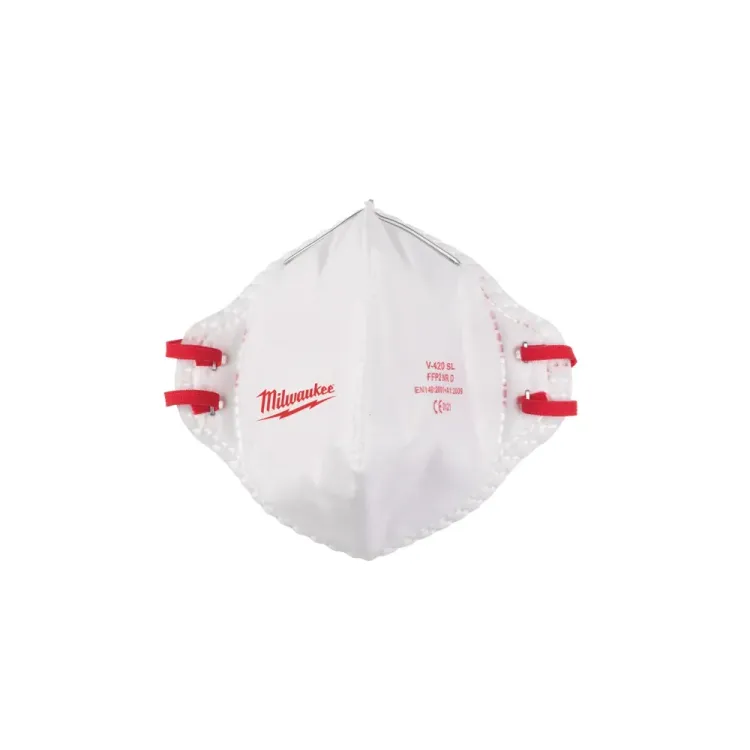 Milwaukee FFP2 Foldable Respirator in white