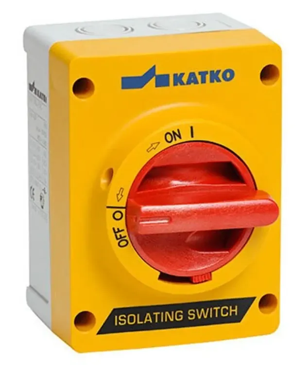 KEM310UYR - Isolator Enclosed Katko 3P 20A IP66 KEM310UYR