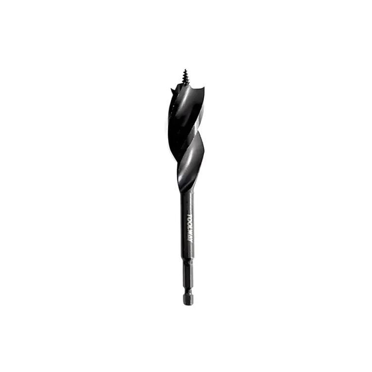 Toolway three wing auger wood bit 32mm product shot with tri-flute design
