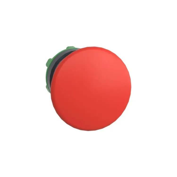 Telemecanique Zb5ac4 Red 40 Mushroom Pushbutton Head 22 front view