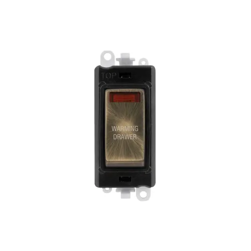 Click GridPro 20A DP Switch module antique brass