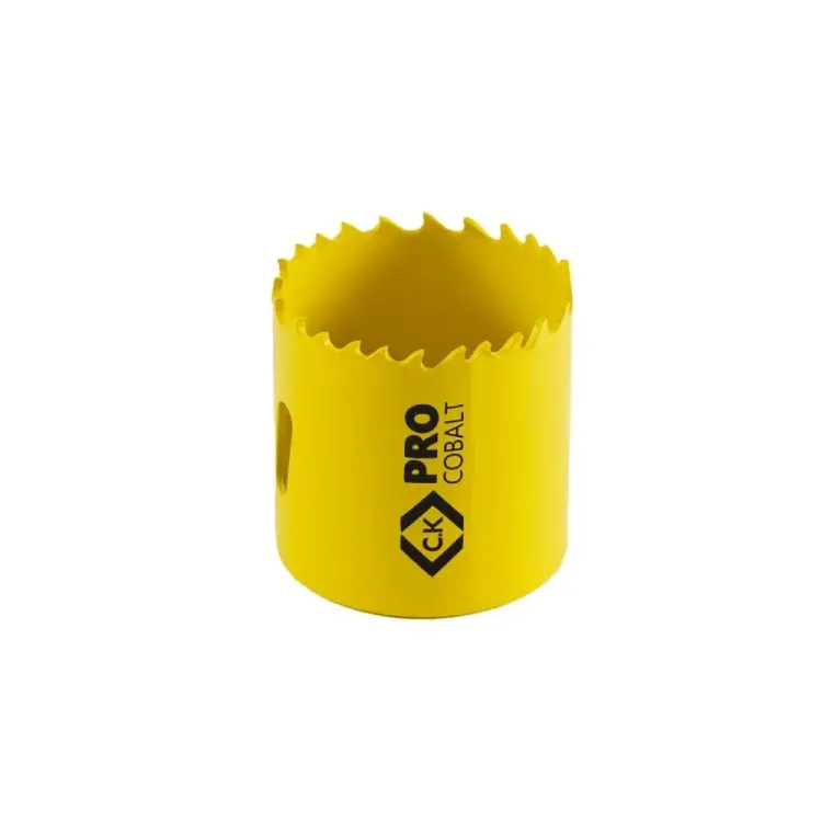 CK ProCobalt 48mm holesaw for metal cutting.