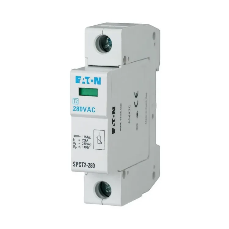 EATON SURGE ARRESTOR 1P 280V 20kA 1MOD SPCT2-280-1