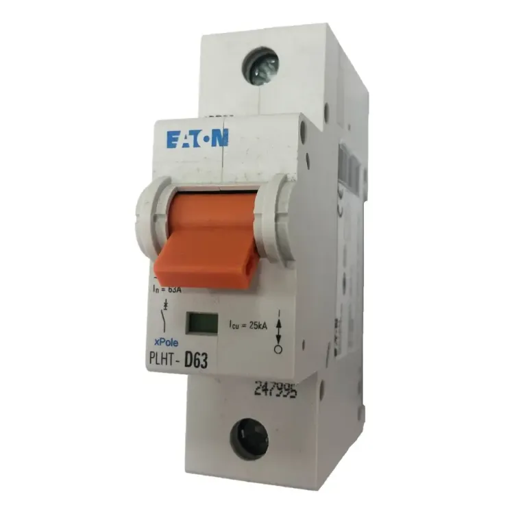 247995 - Eaton MCB 1P 63A D 25kA