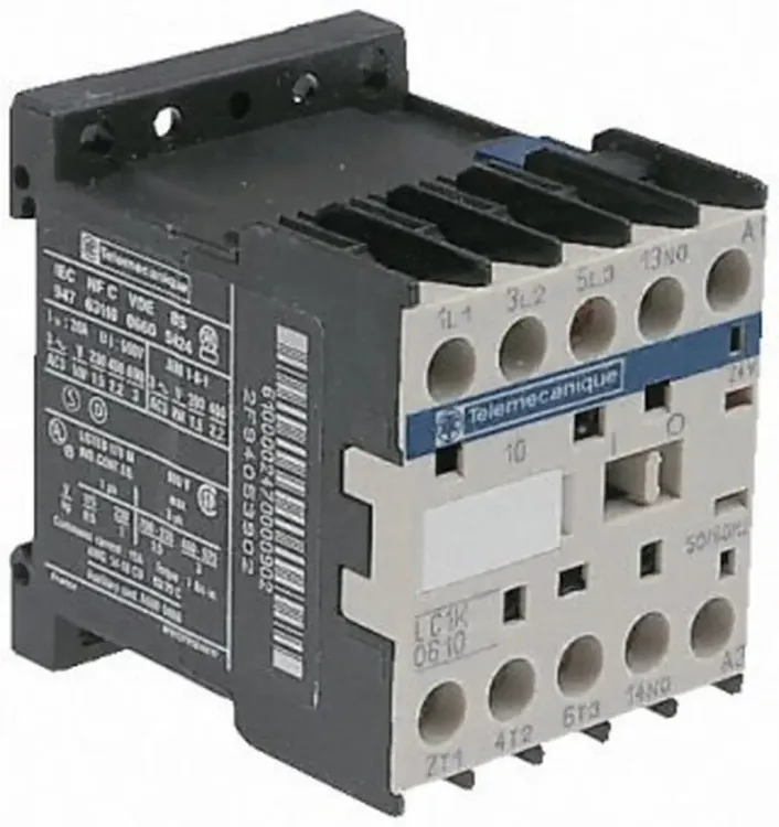 LC1K0610P7 - 6A 3P 230V Mini Contactor Telemecanique Lc1k0610p7