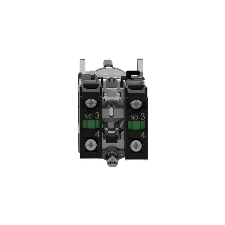 Telemecanique Xb4bg33 Black Selector Key Switch 3 Position 2 N/O back view