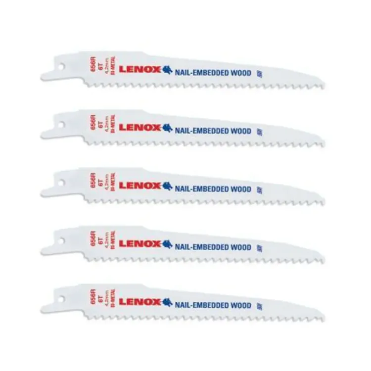 LEN20572656R - 4.2mm Lenox Sabre Saw Blade 5 Pack