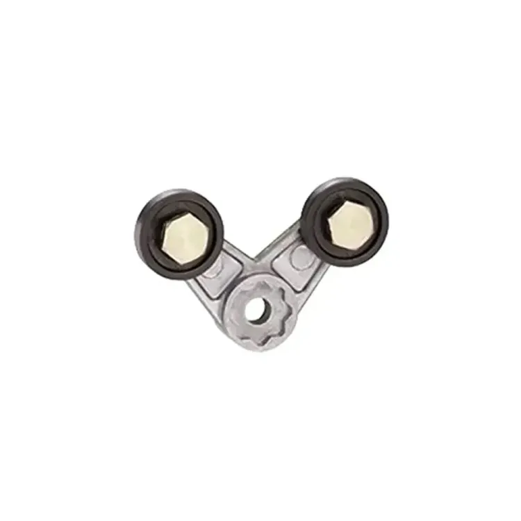 Telemecanique ZCKY71 stay-put forked arm lever with rollers for lateral approach