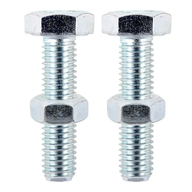 1225SNZP - Timco Hex Bolt & Nut Set M12 x 25mm 2 Pack Timpac 1225SNZP