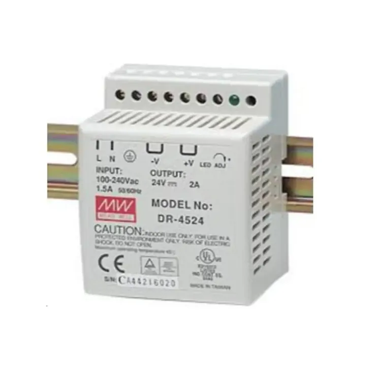 DR4524 - DR4524 Power Supply Unit 45W Din Rail Mounted