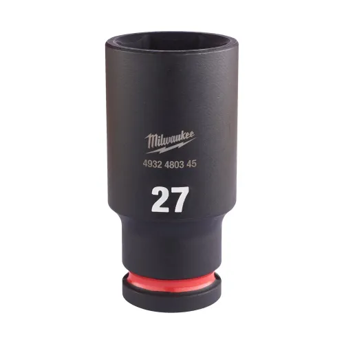 Milwaukee 27mm 1/2 inch deep impact socket SHOCKWAVE
