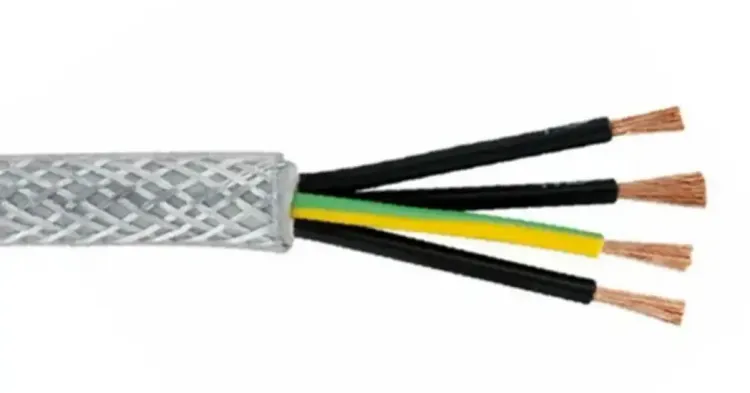 4X2.5SYL - 4 x 2.5mm SY Screened & Schielded Cable