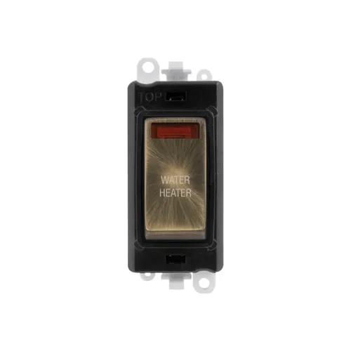 Click GridPro 20A DP Switch module Antique Brass