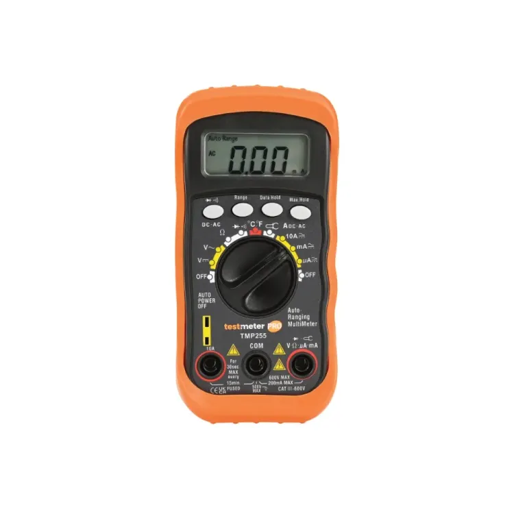 HandyMan updated version of TEK255, TMP255 digital multimeter with rotary function dial