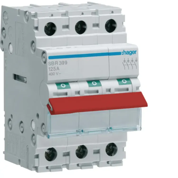 SBR363 - Hager Isolator 3P 63A