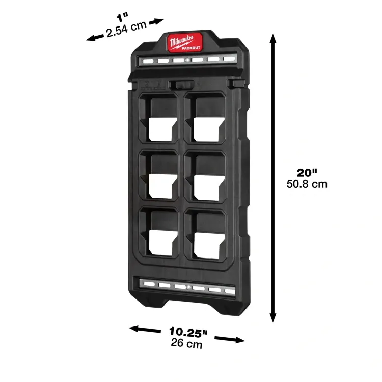 Milwaukee PACKOUT compact mounting plate 22.7kg capacity