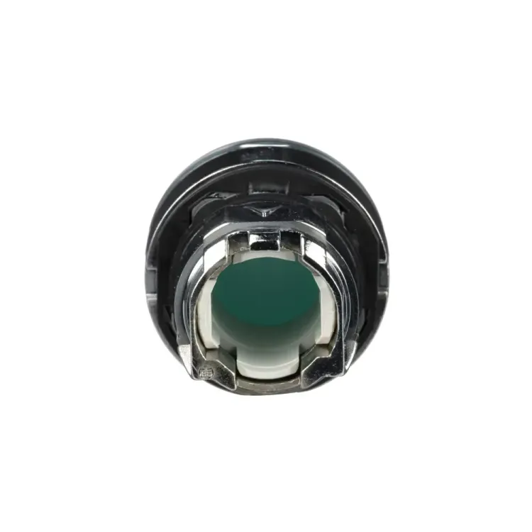 Telemecanique Zb4bw33 Green Illuminated Push Button Panel Mounted back view