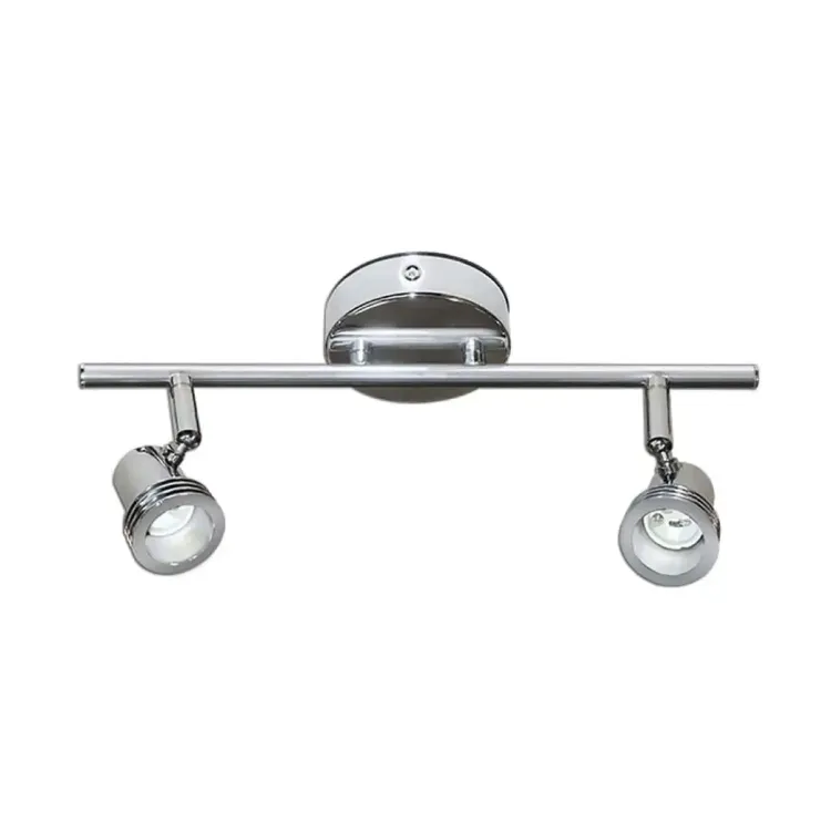 SL2CR - Eterna Twin2 Bar Spotlight Chrome GU10 50W SL2CR