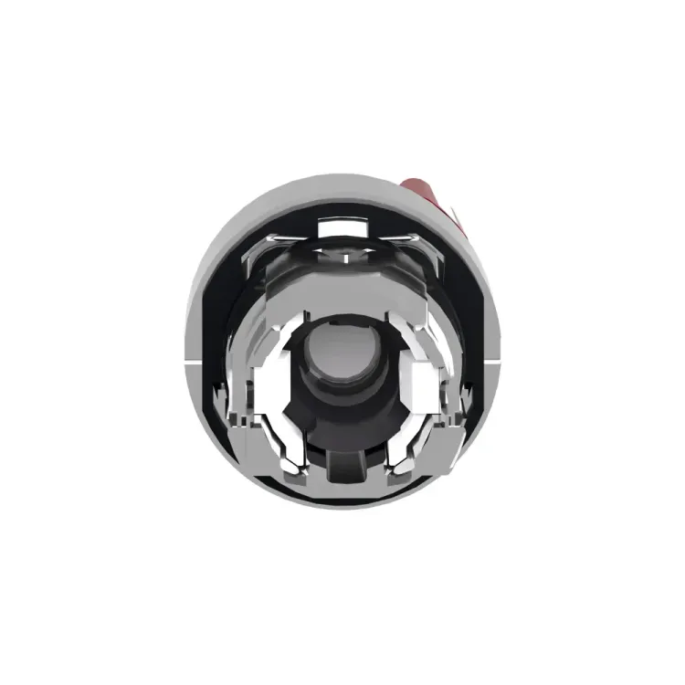 22mm illuminated selector switch with stay-put red handle, IP69K