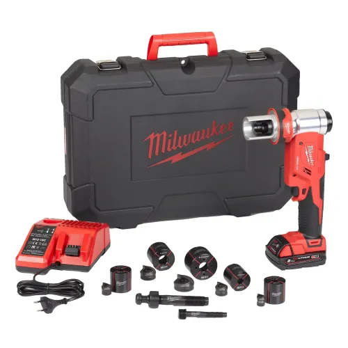 Milwaukee M18 FORCE LOGIC hydraulic knockout punch kit