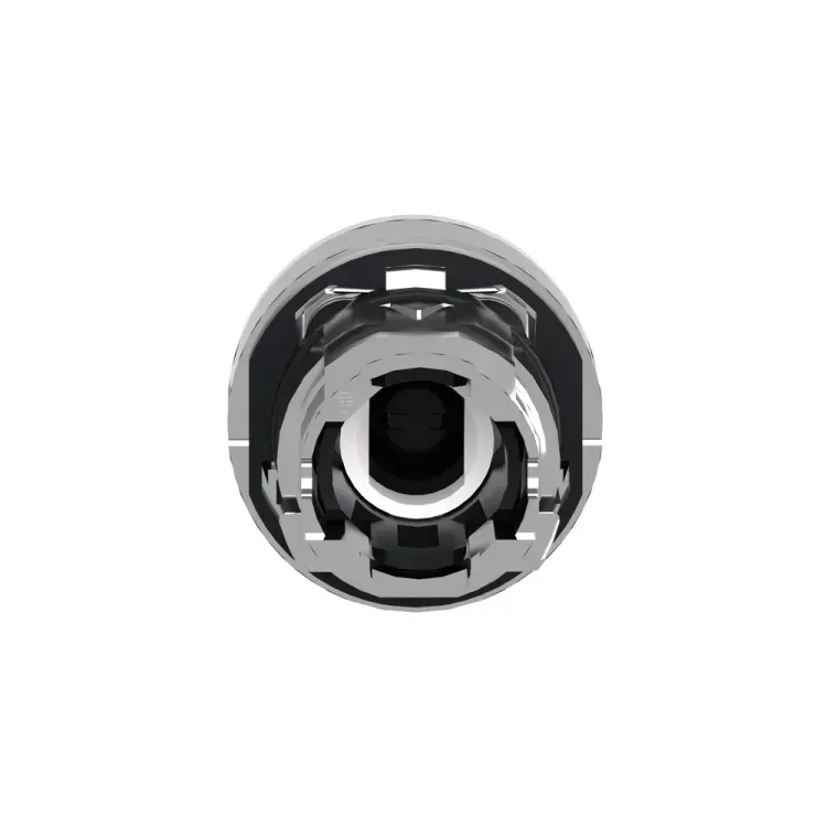 Illuminated LED Push Button Head Blue Panel Mounted ZB4 BW363 back view