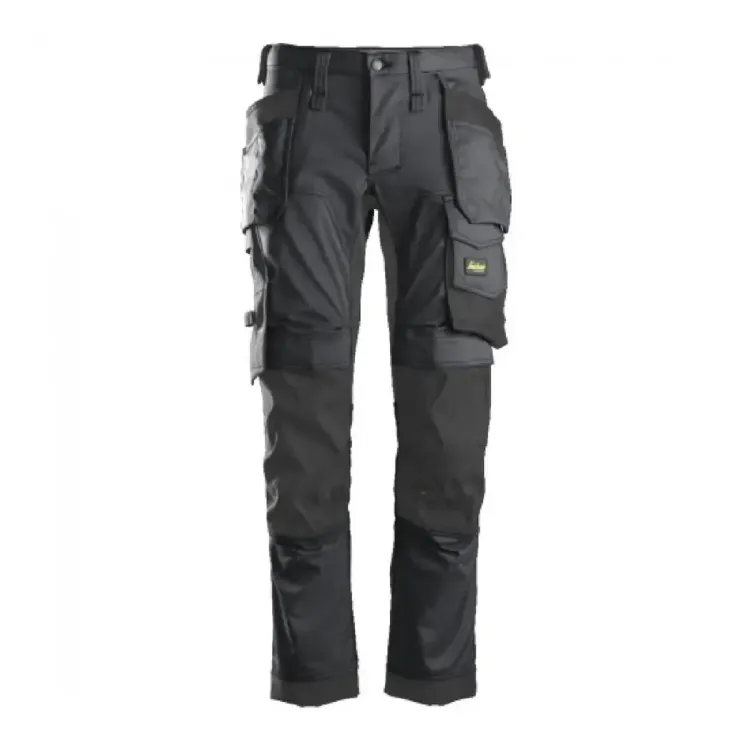 62415804046 - Snickers All-Round Work Stretch Trousers Steel Grey 30W 62415804046
