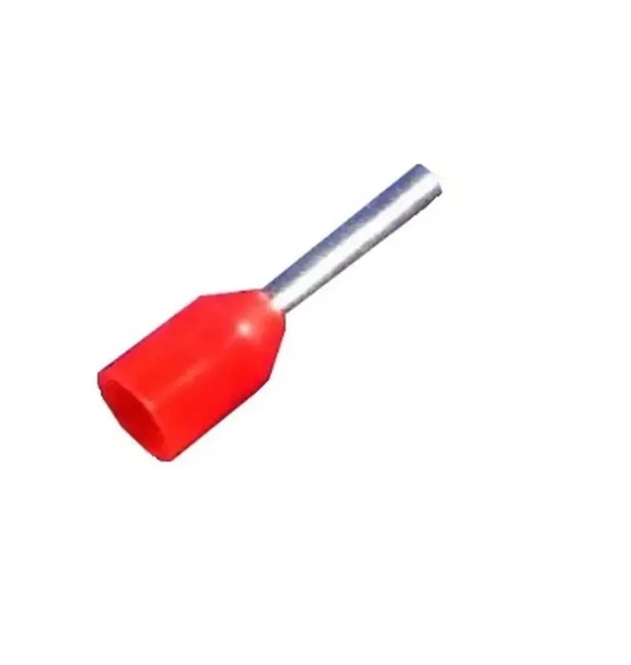 CEF1518G - 1.5mm 18mm Long Bootlace Ferrule Red CEF1518G