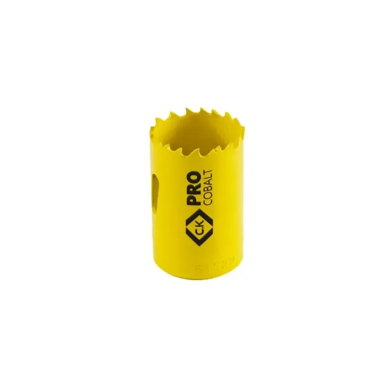 CK ProCobalt 20mm holesaw for metal cutting.