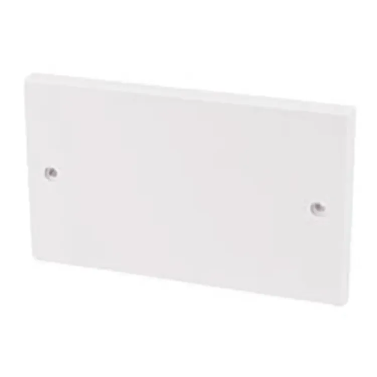 LG9112 - Selectric 2 Gang Blanking Plate White LG9112